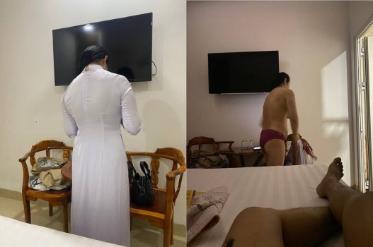 Giáo viên dâm đãng vào nhà nghỉ dạy bổ túc