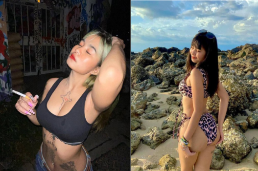 Nhìn em phong cách nhưng chịch vẫn rên um